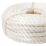 Essentials Twisted Rope White 12mm x 20m