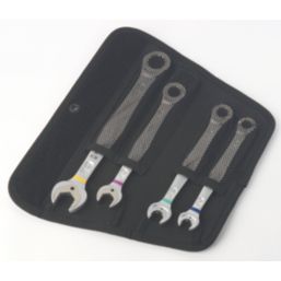 Wera 6000 Joker 4 Imperial Combination Ratchet Spanner Set 4 Pieces