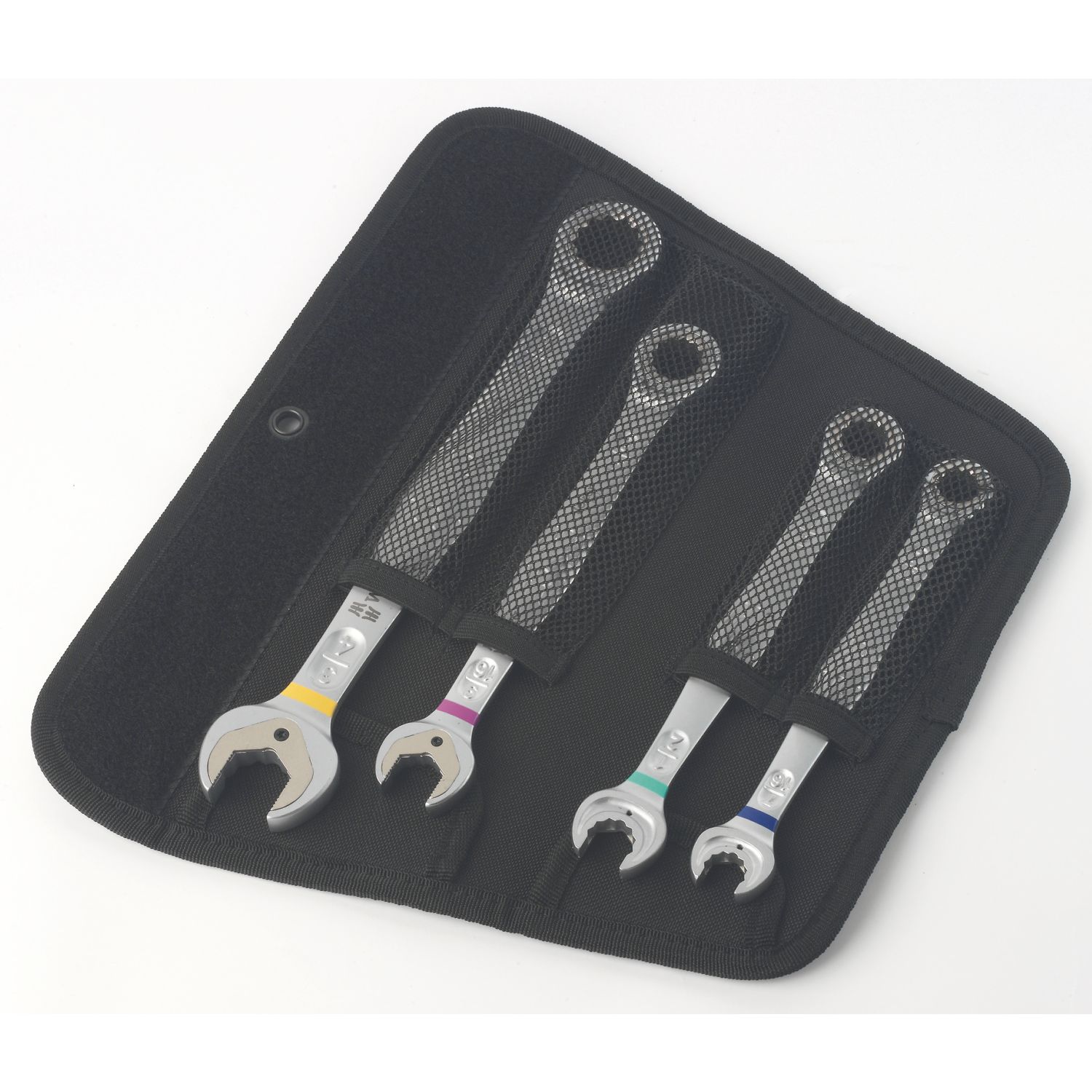 Wera 6000 Joker 4 Imperial Combination Ratchet Spanner Set 4 Pieces (446FW)