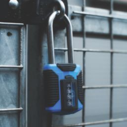 Squire CP50 2.5 ATLS Weatherproof Long Shackle Combination  Padlock Blue 50mm