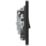 British General Evolve 13A Switched Fused Spur with LED Black with Black Inserts