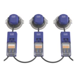 LAP Chaac Tilt  Fire Rated LED Downlights White 5.5W 600lm 10 Pack