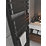 Terma Warp T One Electric Towel Rail 1695mm x 500mm Black 2728BTU