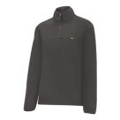 Site Blockley 1/4 Zip Fleece Black Small 42" Chest