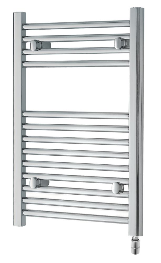 Towelrads 691mm x 450mm 512BTU Chrome Flat Electric Towel Radiator
