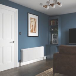 DeLonghi 500mm x 1038mm 3873BTU Traffic White Horizontal 3 Column Radiator