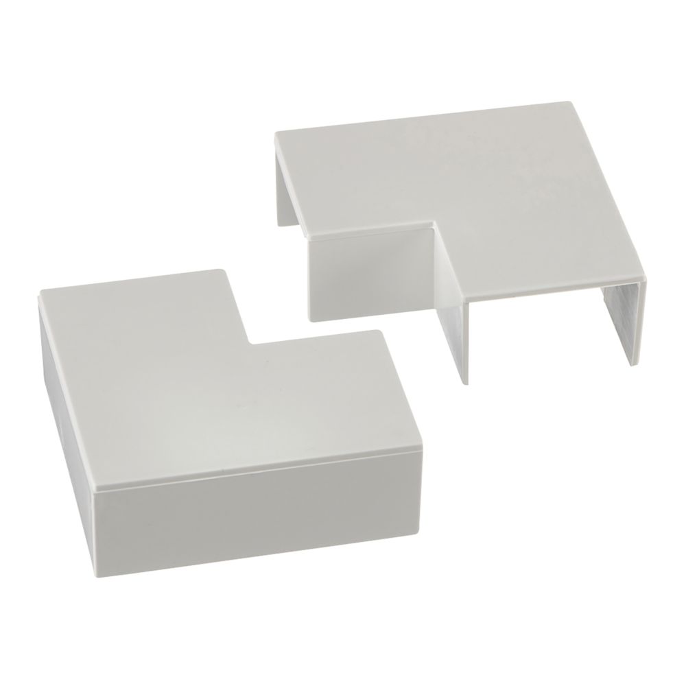 Deta TTE Trunking Angles 38mm x 25mm 2 Pack - Screwfix