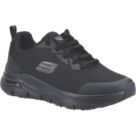 Skechers Arch Fit SR Size 3 Womens Black   Occupational Work Trainers