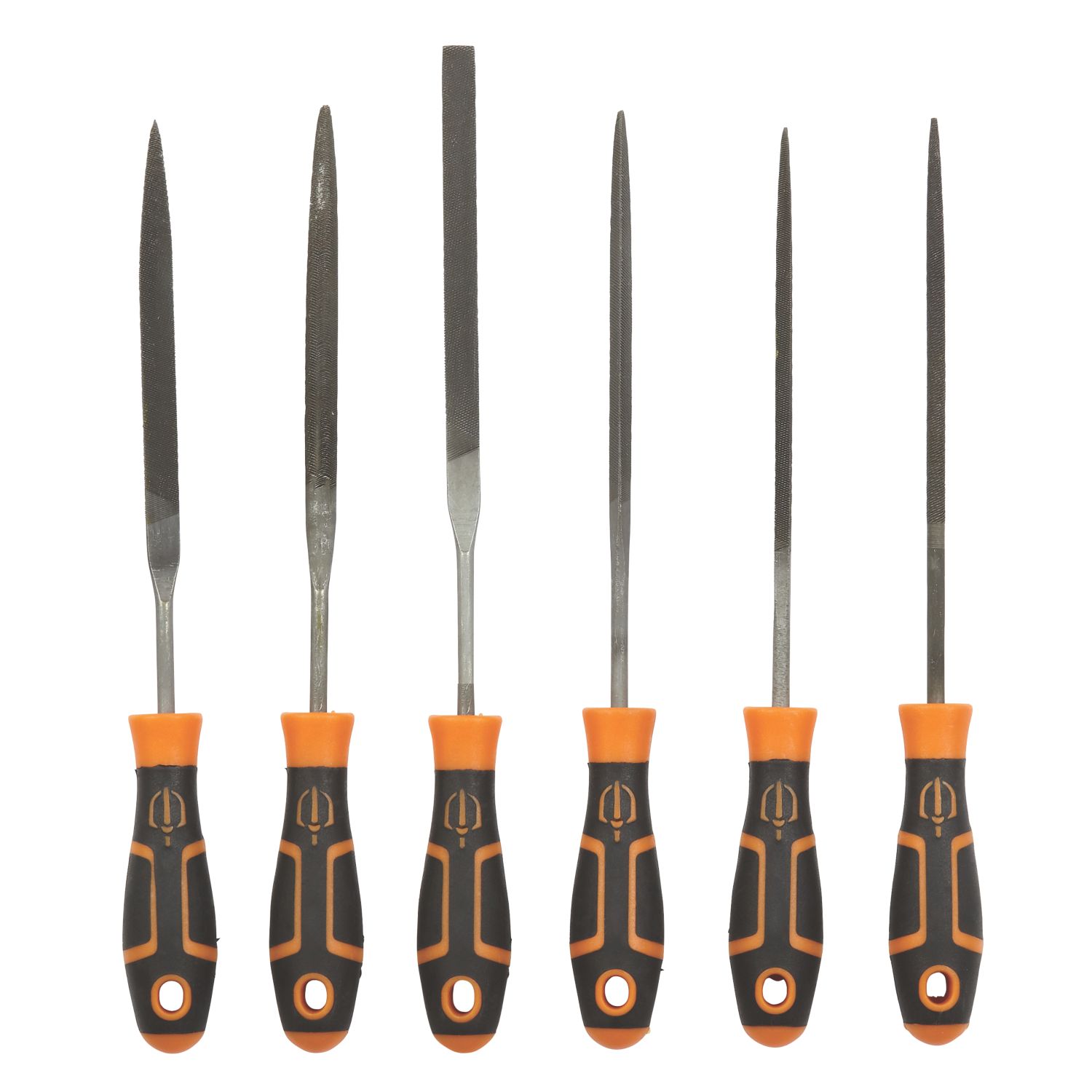 Magnusson Needle File Set 5 1/2" 6 Pcs (4474V)
