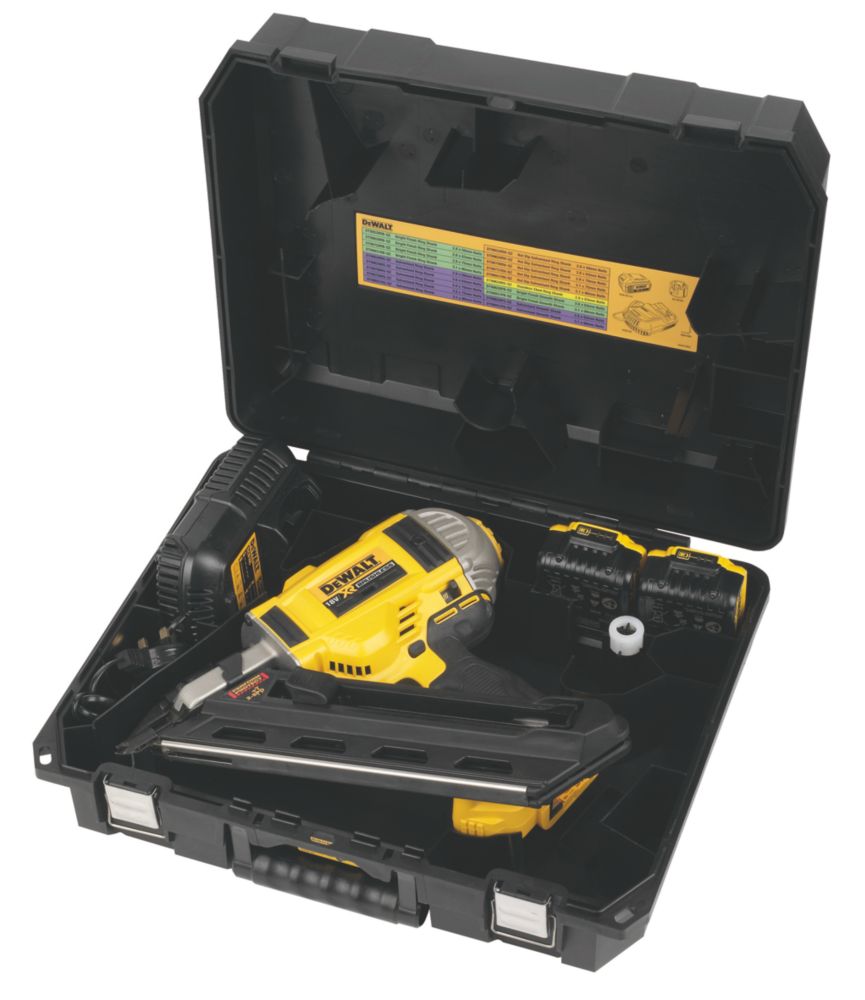 Dewalt nail gun online carry case