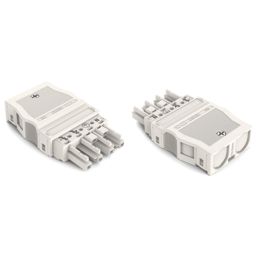 Wago Winsta Midi 25A 4-Way Push-Wire Pluggable Connector