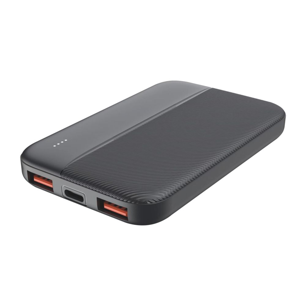 SLX 79154PI/S 5000mAh Power Bank Black - Screwfix