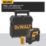 DEWALT DW0822-XJ Red Self-Levelling Cross-Line Plumb Laser