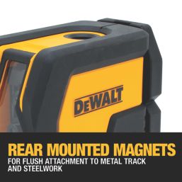DEWALT DW0822-XJ Red Self-Levelling Cross-Line Plumb Laser