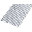 Rothley Stretched Perforated Protective Door Plate Steel 250mm x 500mm x 1.6mm