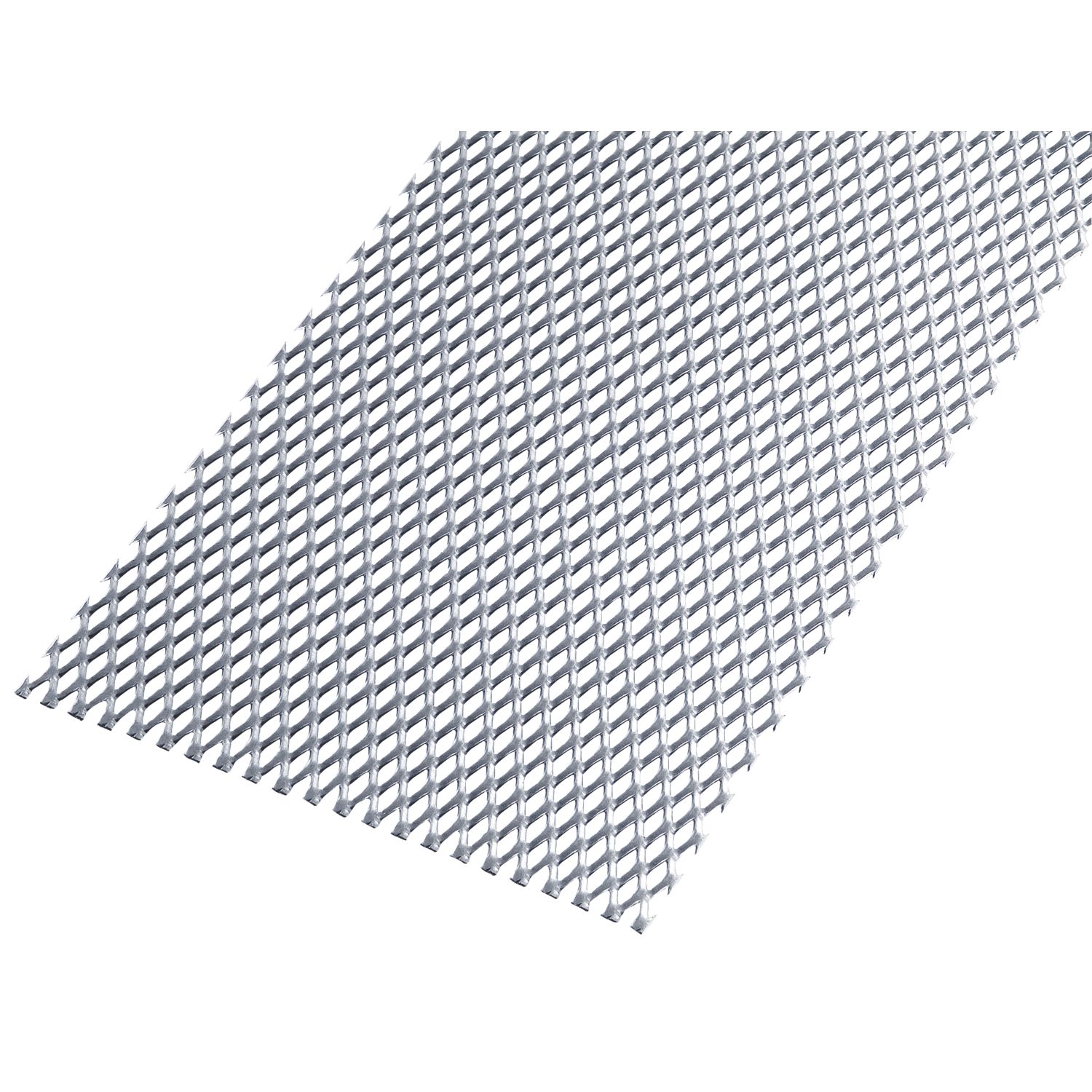 Rothley Stretched Perforated Protective Door Plate Steel 250mm x 500mm x 1.6mm (447JP)