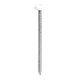 Timco Polymer-Headed Pins White 6.4mm x 30mm 0.22kg Pack