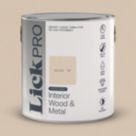 LickPro 2.5Ltr Beige 10 Satin Water-Based Trim Paint