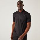 Regatta Navigate Polo Shirt Blk/ClssicRd - 48B X Large 48" Chest
