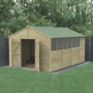 Forest Beckwood 10' x 14' 6" (Nominal) Apex Shiplap Timber Shed