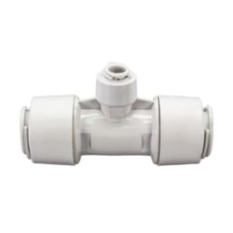 FloPlast FloFit+ Plastic Push-Fit Reducing Tee 22mm x 22mm x 10mm