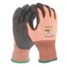 UCI Hantex Vecta Colour Coded Cut-Resistant Gloves Orange/Black Large