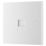 British General 900 Series 1-Gang Master Telephone Socket White