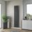 Ximax George 1800mm x 345mm 2649BTU Anthracite Vertical Designer Radiator