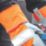Site SWG560 Thermal Rigger Gloves Orange / White X Large