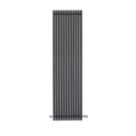 Ximax Espacio 1800mm x 470mm 3904BTU Anthracite Vertical Designer Radiator