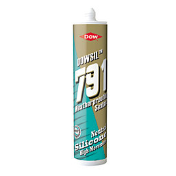 Dow 791 Weatherproof Silicone Sealant Anthracite 310ml