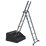 Mac Allister  2.65m Combination Ladder With Platform
