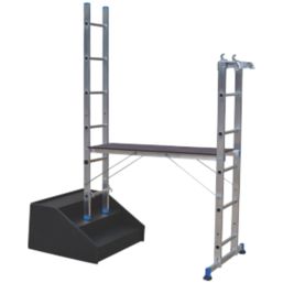 Mac Allister  2.65m Combination Ladder With Platform