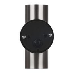 4lite Marinus Sleek Outdoor Up/Down Wall Light Stainless Steel