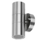 4lite Marinus Sleek Outdoor Up/Down Wall Light Stainless Steel