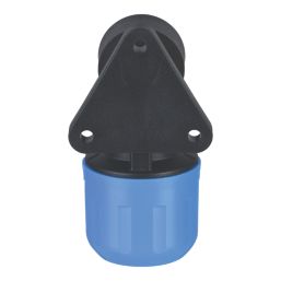 Flomasta  MDPE Wall-Plate Elbow 20mm x 1/2"