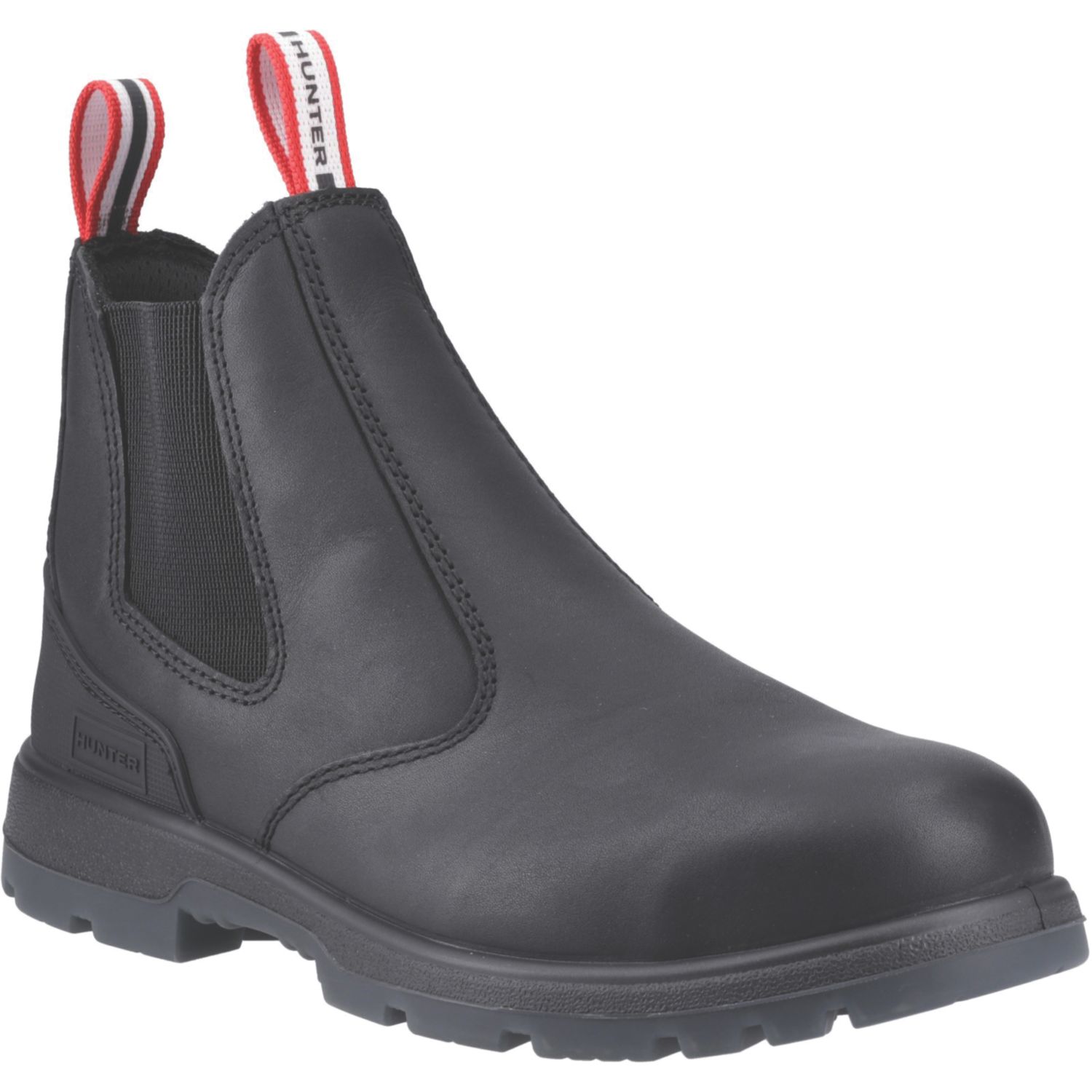 Hunter Twister Dealer Size 7 Black Water-Resistant Safety Dealer Boots (448CW)
