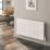 Reina Casina Single 600mm x 850mm 2211BTU White Horizontal Designer Radiator