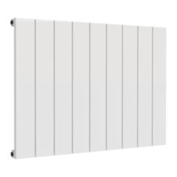 Reina Casina Single 600mm x 850mm 2211BTU White Horizontal Designer Radiator