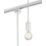 Knightsbridge Contemporary 1-Circuit Pendant for Track Lighting White