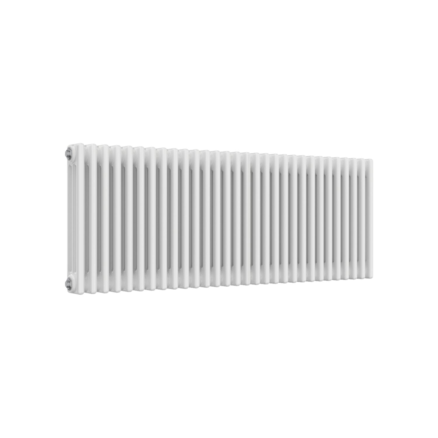 Reina 500mm x 1370mm 5173BTU White Horizontal 3 Column Radiator (448LH)