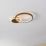 Eglo Gafares LED Ceiling Light Gold/White 15W 2100lm