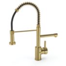 ETAL  Multi-Use 3-in-1 Boiling Water Kitchen Tap with Handset Brushed Brass