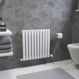 Ximax Fortuna 600mm x 584mm 1532BTU White Vertical Designer Radiator