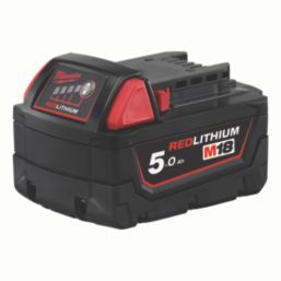 Milwaukee M18FFN-502C 3.3mm 18V 2 x 5.0Ah Li-Ion RedLithium Brushless First Fix Cordless Nail Gun