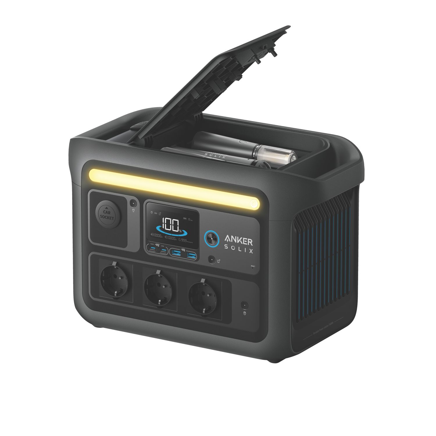 Anker Solix C800X Plus 1200W Portable Power Station 768Wh (448YN)