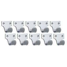 Smith & Locke Sash Window Handles Polished Chrome 50mm x 50mm 10 Pack