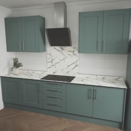 Mariz  Vena White Splashback 750mm x 900mm x 12mm