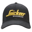 Snickers 9002 Flexible Logo Cap Black Large / X Large