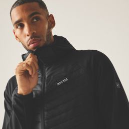 Regatta Andreson Hybrid  Jacket Black Medium 42.5" Chest